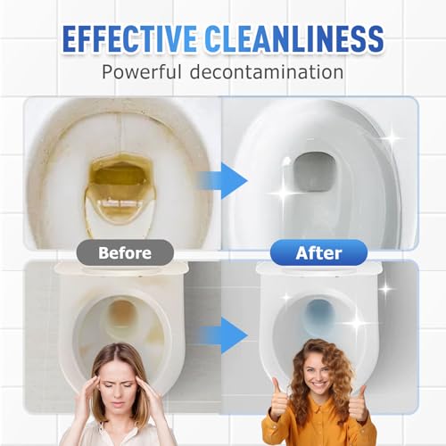 Auiepet Foam Toilet Cleaner, 2026 Upgraded Powerful Toilet Bowl Cleaner, Advanced Bathroom Cleaner for Home, Powerful Instant Bowl Cleaners for Toilets Squatting Pans (1)