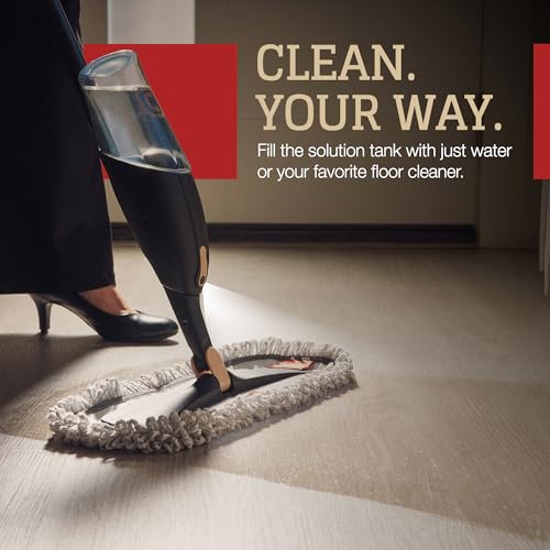 CAMPANELLI Pro Series Spray Mops for Floor Cleaning - Long-Lasting Durable Microfiber Mop with 2 Easy Glide Pads & Solution Tank for Hardwood Laminate, Tile and Vinyl Floors | 19" Wide