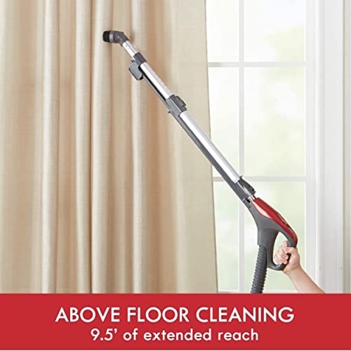 Kenmore 81414 Bagged Canister Vacuum Cleaning Tools, 400 Series + Telescoping Wand, Red