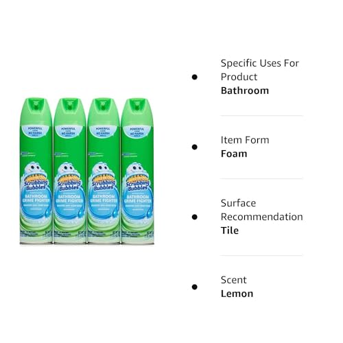 Scrubbing Bubbles Disinfectant Bathroom Cleaner (Pack of 4)