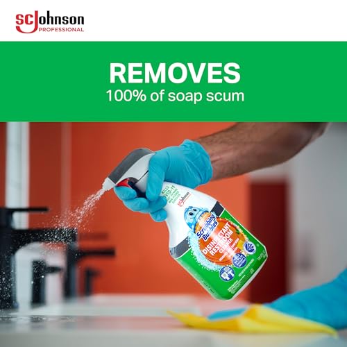 SC Johnson Professional Scrubbing Bubbles Disinfectant Restroom Cleaner, 32oz / Case Qty 8