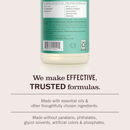 MRS. MEYER'S CLEAN DAY All-Purpose Cleaner Spray, Basil, 16 fl. oz