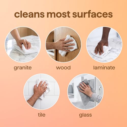 Method All-Purpose Cleaner Spray, Sandalwood + Cedar - Cuts Grease & Grime on Counters, Glass, Sealed Wood & Floors, for Kitchen & Bathroom, 28 fl oz, 4 pack
