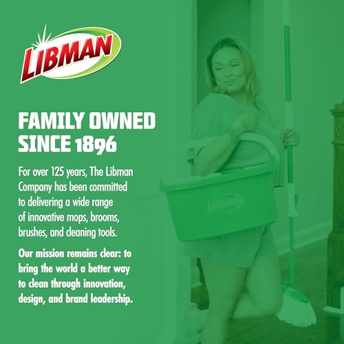 Libman Tornado Spin Mop System | Mop and Bucket with Wringer Set | Mops for Floor Cleaning | 1 Mop Head Included