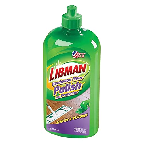 Libman 2067 Hardwood Floor Polish and Protector with Squeeze Bottle