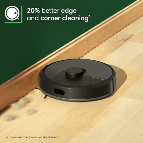 iRobot Roomba 105X Robot Vacuum, Smart LiDAR Mapping, 70X Power‑Lifting Suction, Custom Room Cleaning, App & Voice Control, Auto Recharge, Great for Homes with Pets & Kids