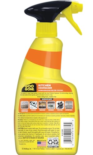 Goo Gone Degreaser - Removes Kitchen Grease, Grime and Baked-on Food - 14 Fl. Oz. - 2047
