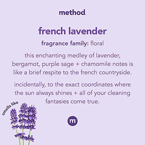 Method All-Purpose Cleaner Spray, French Lavender, Perfect for Most Counters, Tiles and More, 28 Fl Oz (Pack of 2)