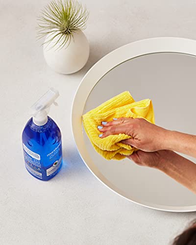 Method Glass Cleaner Spray, Mint, Ammonia Free Solution, Mirror & Window Cleaner - Great for Indoor & Outdoor Glass Surfaces, 28 oz Spray Bottles (Pack of 8)