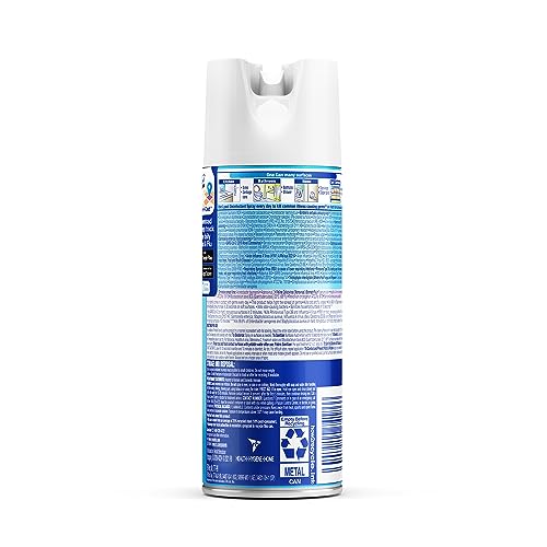 Lysol Disinfectant Spray, Sanitizing and Antibacterial Spray, For Disinfecting and Deodorizing, Crisp Linen, 12.5 Fl. Oz (Pack of 12)