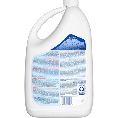 CloroxPro Clorox Clean-Up Disinfectant Cleaner with Bleach Refill, 128 Ounces (Package May Vary)