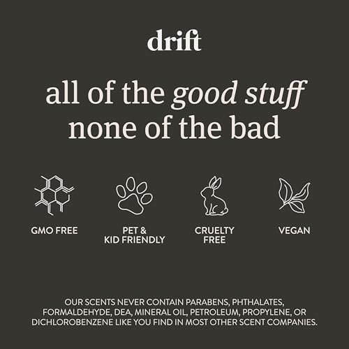 Drift Car Air Freshener - Wood Air Freshener - Car Odor Eliminator - Teak Scent Starter Kit