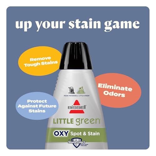 Bissell Little Green Mini Portable Carpet and Upholstery Deep Cleaner, Car/Auto Detailer, with HydroRinse Self-Cleaning Tool and 4" Tough Stain Tool, Limited Edition Color Dusk Pink, 4075L