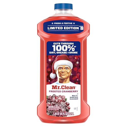 Mr. Clean All Purpose Cleaner, Cleaning Liquid, Frosted Cranberry, 41oz