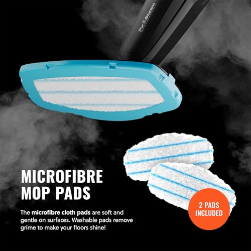 PurSteam Professional Steam Mop | Multi-Surface Floor Cleaner for Hardwood, Tile, Laminate & Carpet | Fast Heating, Lightweight & Chemical-Free Cleaning