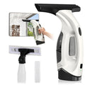 ZRHI Window Vacuum Squeegee Cordless, 2000Pa Electric Window Cleaner Tool with 2200mAh & 150ml Water Collection Tank, Cleaning Kit Shower Squeegee for Glass Doors, Tiles, Mirrors, Car (Beige)