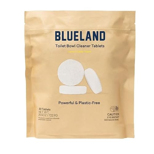 BLUELAND Toilet Bowl Cleaner Refills - Lemon Cedar - 30 tablets
