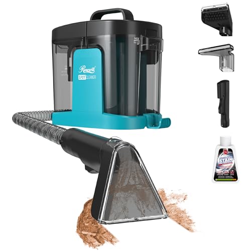 Rosewill Multi-Purpose Portable Carpet and Upholstery Cleaner, Powerful Suction 17 KPa Spot Cleaner, 550W Motor, Car and Auto Detailer, Stain/Spot Remover; Versatile Use: Carpet, Sofa, Pet Hair