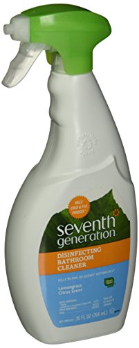 Seventh Generation Disinfecting Spray Cleaner, 26 oz. Trigger Spray Bottle, 8/Carton