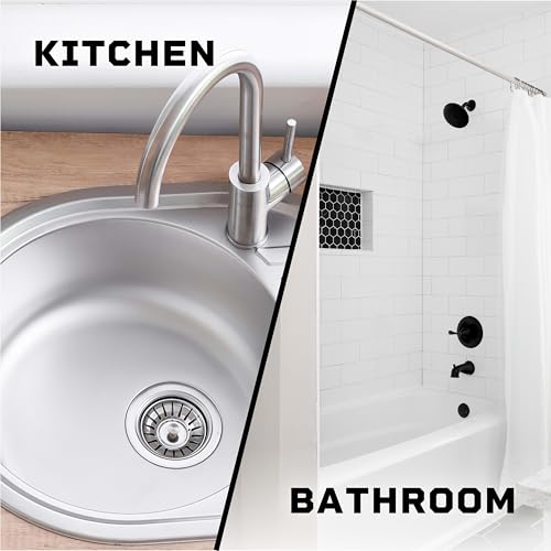 Liquid-Plumr Pro-Strength Full Clog Destroyer, Bathroom & Kitchen Sinks, Shower and Tub Drain, Safe for Pipes, Liquid Drain Cleaner, 80 Fluid Ounces