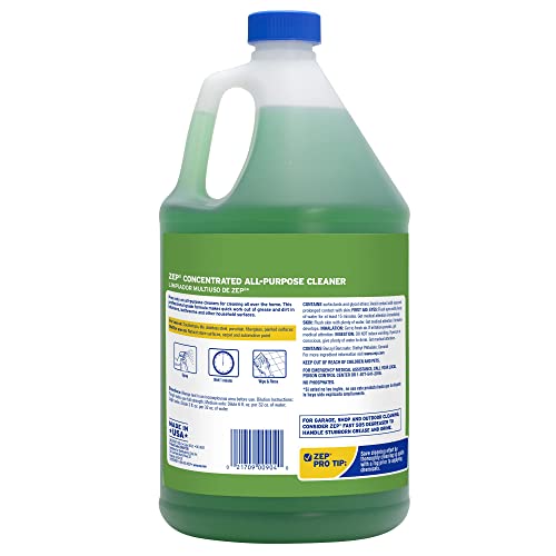 Zep All-Purpose Cleaner and Degreaser - 1 Gallon (1 Unit) ZU0567128 - Heavy Duty Industrial Cleaner for Business and Household Used in Kitchen, Countertops, Appliances, Walls and Floor Surfaces