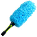 EVERSPROUT Flexible Microfiber Feather Duster | 17-inch Brush Head with Hand-Grip | Lightweight, Attracts Dust | Twists onto Standard Acme Threaded Pole | (Duster Attachment Only, No Pole)