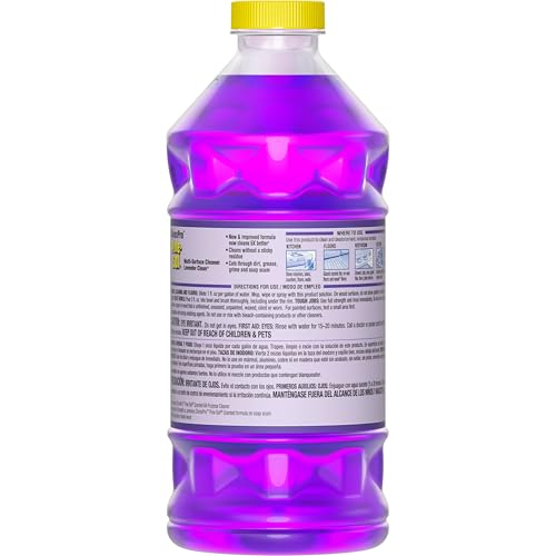 CloroxPro Pine-Sol Multi-Surface Cleaner, All Purpose Cleaner, Lavender Clean, 40 Fluid Ounces (Package May Vary)