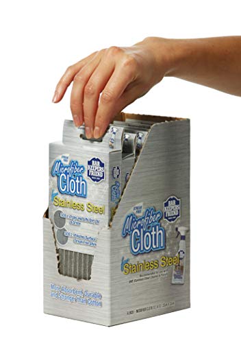 Bar Keepers Friend Sainless Steel Microfiber Cloth -1ct
