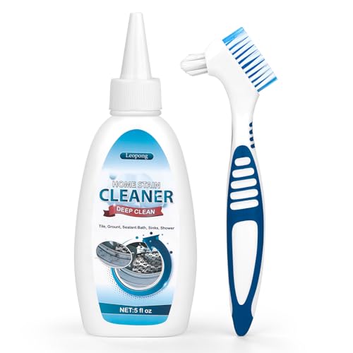 Leopong Home Cleaner Gel, Cleaner for Washing Machine, Refrigerator Strips, Household Shower, Kitchen Sinks, Walls, Tiles, Bathrooms- 5 fl oz
