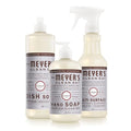 Mrs. MEYER'S CLEAN DAY Kitchen Basics Set, Lavender Scent Cleaning Supplies includes Hand Soap (12.5 Fl Oz), Dish Soap (16 Fl Oz) and Multi-Surface Cleaner (16 Fl Oz)