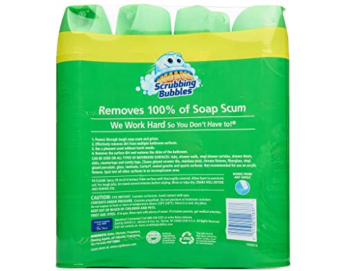 Scrubbing Bubbles 39572 Dow Bathroom Cleaner, 25 ounces (Pack of 4)