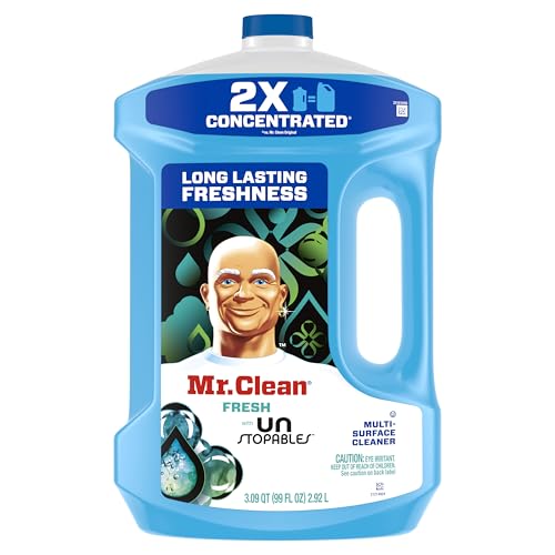 Mr. Clean 2X Concentrated Multi Surface Cleaner with Unstopables Fresh Scent 99 fl oz