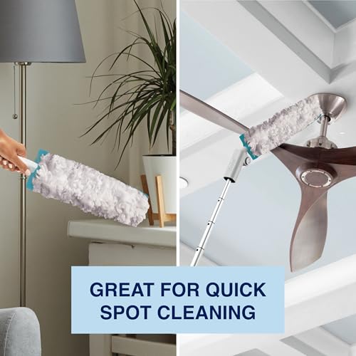 Bona Disposable Duster Refills - 9 Pack - High Performance Dusting System - Microfiber Dusters Remove Dust and Pet Hair for Quick Spot Cleaning