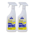 Natural Chemistry Clean & Perfect, 22 oz, Pack of 2, Powerful All Purpose Cleaner, Naturally Based SMARTZyme Technology and Surfactants, Versatile Cleaner
