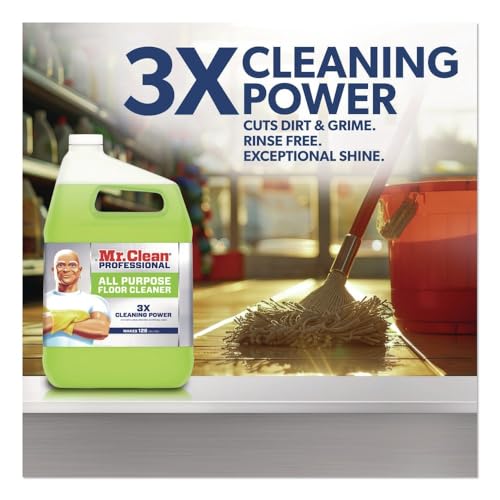 Mr. Clean 2621 Low-Suds Finished Floor Cleaner - 3 / CS