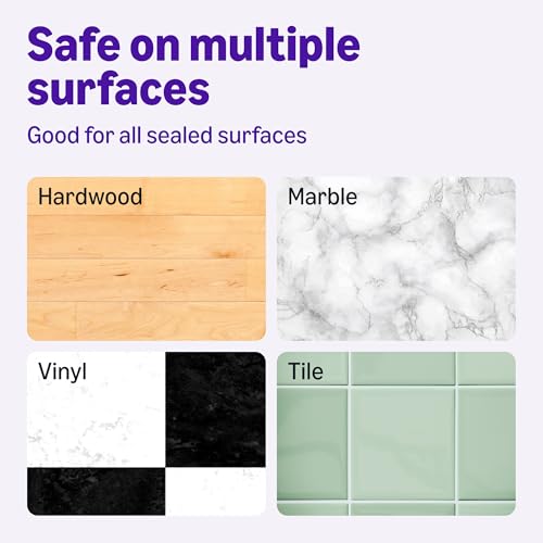 Amazon Basics Floor Cleaning Wet Mopping Pads, Super Absorbent, Fits Swiffer WetJet Mopping Systems, 36 Count, Packaging May Vary