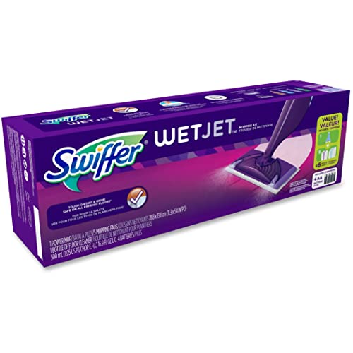 Swiffer WetJet Hardwood floor spray mop starter kit