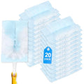 YagoDago Duster Refill Compatible with Swiffer Hand Duster, Unscented Disposable Heavy Duty Duster Refills, Dusters Refills for Cleaning, Blinds & Ceiling Fan, 20 Count (Handle is Not Included)