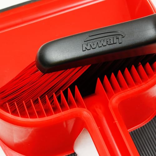 Libman 2125 Step-On Dust Pan with Molded Cleaning Teeth