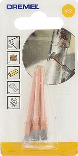 Dremel 532-02 Stainless Steel Brushes (2 Pack), 1/8" Diameter