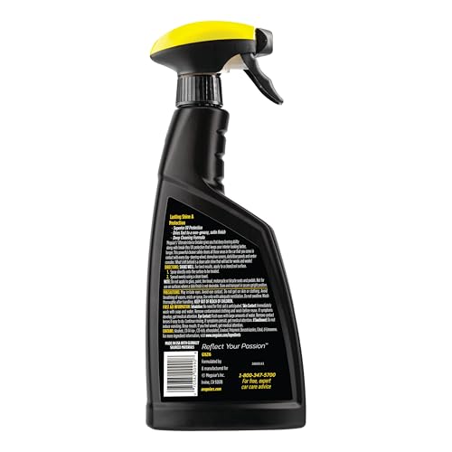 Meguiar's G16216 Ultimate Interior Detailer, Protects Interior Surfaces from Dirt and Grime, Leaves Your Surfaces Protected from UV Rays and Giving It a Lasting Finish, 15.2 Oz Spray Bottle