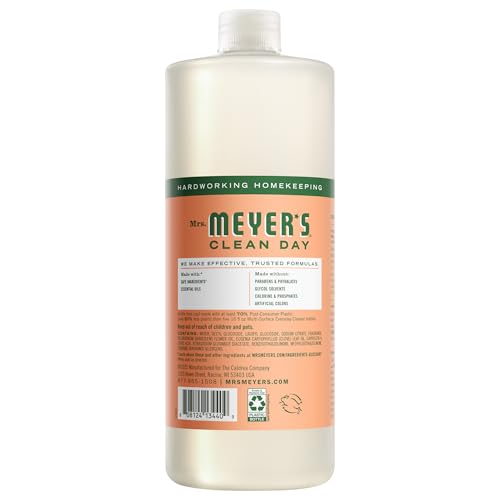 MRS. MEYER'S CLEAN DAY Multi-Surface Everyday Concentrate, Geranium Scent, 32 Fl Oz Bottle