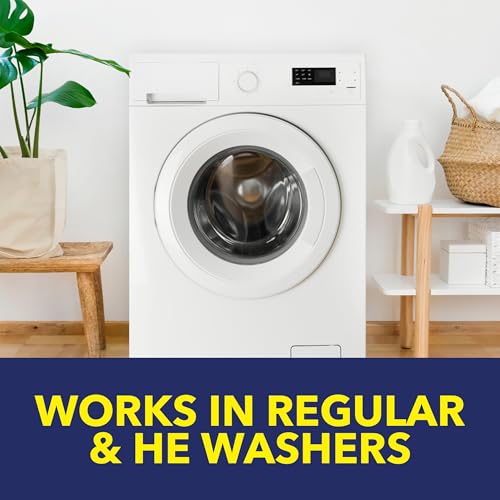 OxiClean Washing Machine Cleaner with Odor Blasters, 4 Count