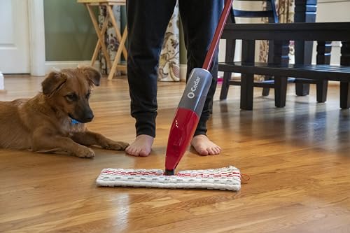 O-Cedar Genuine ProMist MAX Spray Mop Head Replacement (Pack of 4) | Machine Washable | Reusable | Microfiber Refill | Removes 99% of Bacteria