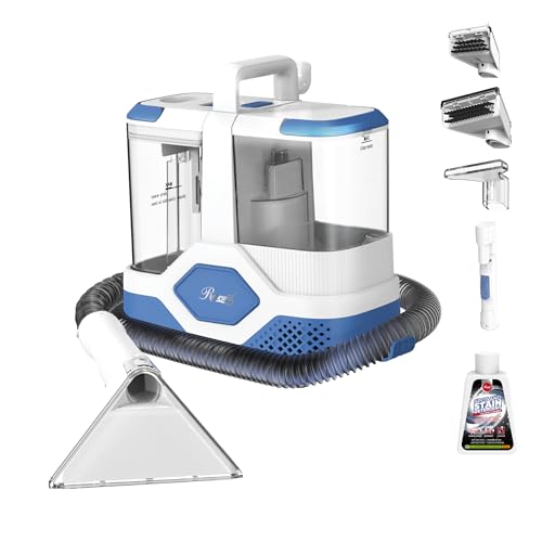 Rosewill Multi-Purpose Portable Carpet and Upholstery Cleaner, Powerful Suction 18 KPa Spot Cleaner, 600W Motor, Car and Auto Detailer, Stain/Spot Remover; Versatile Use: Carpet, Sofa, Pet Hair