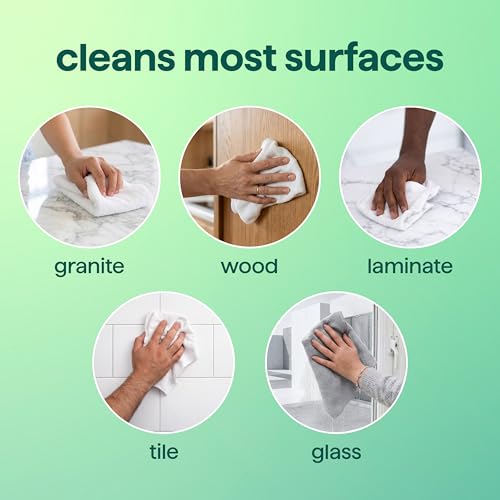 Method All-Purpose Cleaner Spray, Eucalyptus + Rosemary- Cuts Grease & Grime on Counters, Glass, Sealed Wood & Floors, for Kitchen & Bathroom, 28fl oz, 4 pack