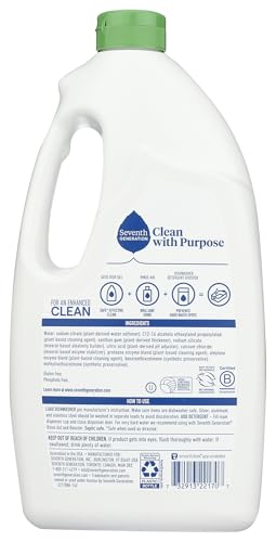 Seventh Generation Free and Clear Dishwasher Detergent Gel 42 Fluid ounce