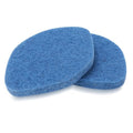 2-Pack Tub and Tile Scrubber Refills,Compatible with Clorox Tub & Tile Scrubber,Durable Blue Brush Heads， Ideal for Bathroom & Kitchen Cleaning