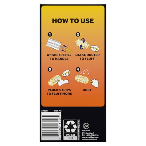 Swiffer 360 Duster Refill, 6 Count (Pack of 2)