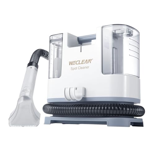 WECLEAN C1 Portable Extractor for Couch and Carpet Cleaner Upholstery Cleaner with Deep Cleaning Solution